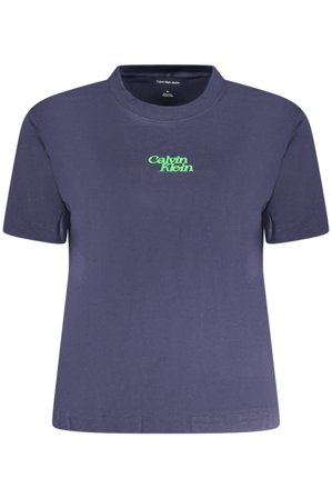 Calvin Klein T-shirt Maniche Corte Donna Blu