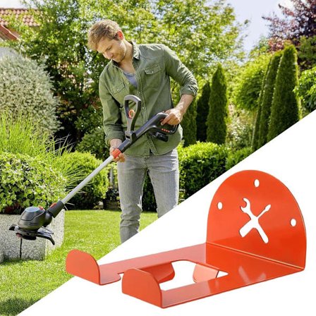 ING Trådløst Verktøy Opphengssystem for Garasje og Bod Oppbevaring Veggfeste Oppbevaringsstativ for Trimmer Hekksaks Gressklipper Motorsag og Drill