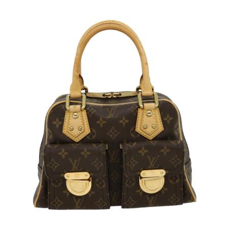 Louis Vuitton Vintage, Pre -owned Manhattan Bruin, Dames, Maat:ONE Size