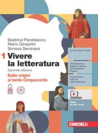 Vivere la letteratura. Con Antologia della Commedia. Per le Scuole superiori. Con e-book. Vol. 1: Dalle origini al tardo Cinquecento Beatrice 