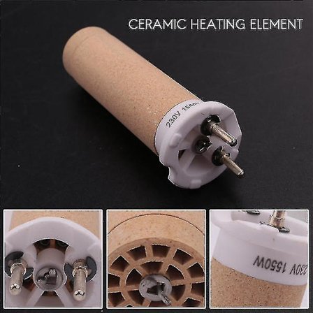 2 stk 142.717 230V 1550W Keramiske Varmeelementer for Triac St/Triac ved Varmeluftverktøy