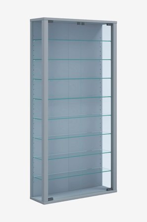 VCM - Veggskap Vitrosa Maxi uten LED - Sølv - Hyller & oppbevaring - Fra Homeroom