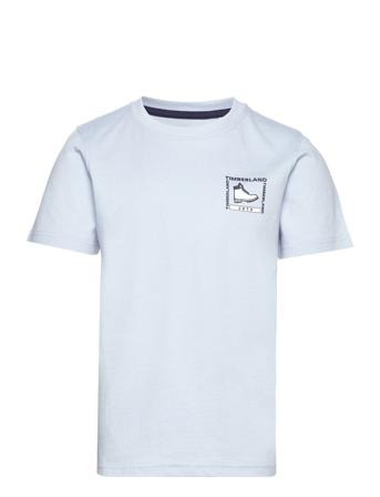 Short Sleeves Tee-Shirt T-shirts Short-sleeved Blå Timberland*Betinget Tilbud