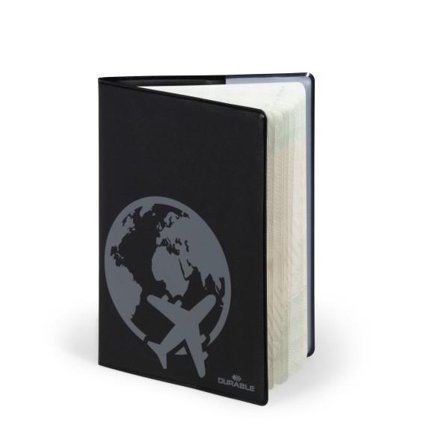 DURABLE Reisepasshülle RFID SECURE 189x129mm schwarz