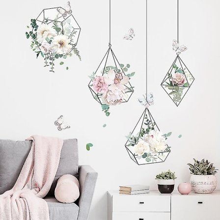 Numb Plants R Decal, Hyllor Krukväxter Pvc-klistermärken, Avtagbara Kaktus Pal-klistermärken