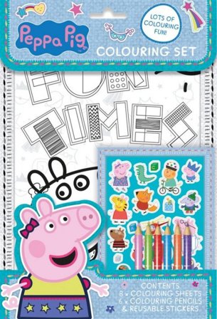 Färgläggnings-set Greta Gris / Peppa Pig