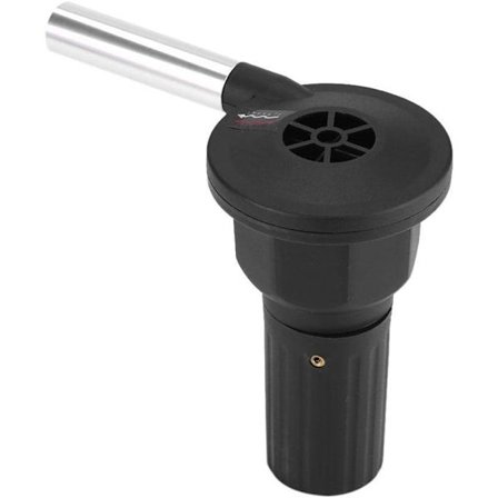 Luftblåser - Bærbar batteridrevet grillvifte, varm om vinteren, for utendørs grill for grill