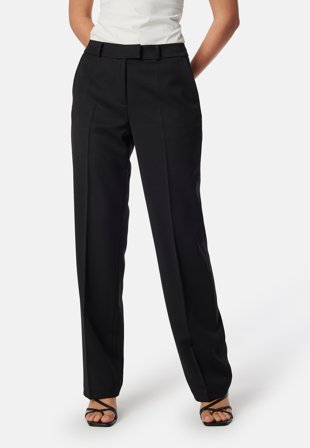BUBBLEROOM Mid Waist Suit Trousers Klær