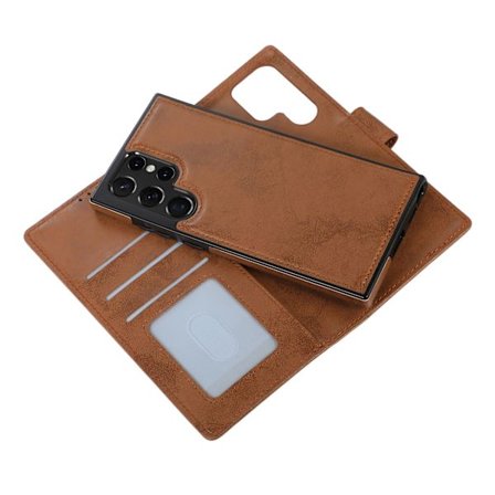 Samsung Galaxy S23 Ultra - Stilsäkert Praktiskt Plånboksfodral