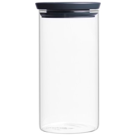 Brabantia Stabelbar glasbeholder 1,1 liter, transparent | KitchenOne