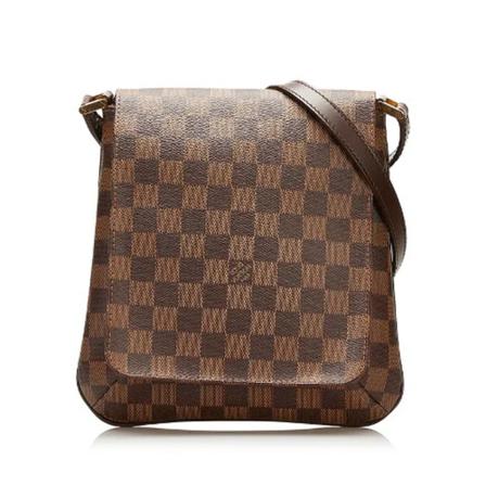 Louis Vuitton Vintage, Pre-owned Bag Bruin, Dames, Maat:ONE Size,Canvas