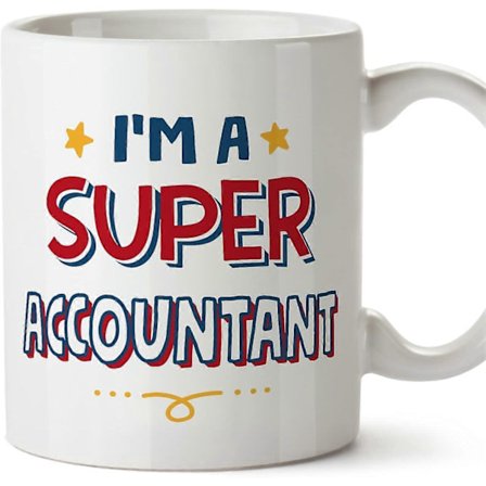 Regnskapsfører Kopp Jeg Er Super Morsom Gave til Kolleger Keramisk 11oz Kopp
