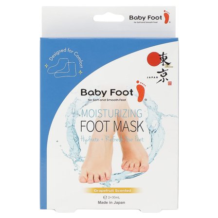 Baby Foot Moisturising Foot Mask 2 stk + 6 stk tape, Skincare, Fodpleje, Fodmasker
