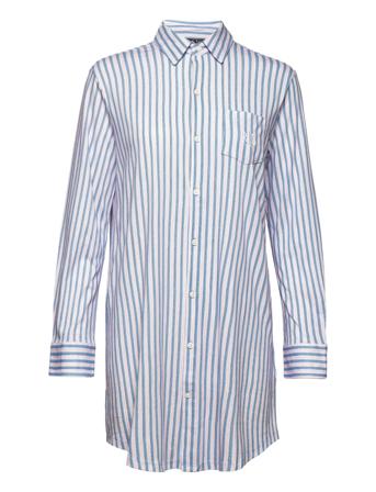 Lrl L/S His Sleepshirt Top Multi/mønstret Lauren Ralph Lauren Homewear
