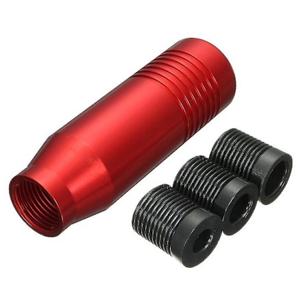 8,5 cm skiftehoved i aluminium til modificeret gearstang til bil - manuel gearstangsknop