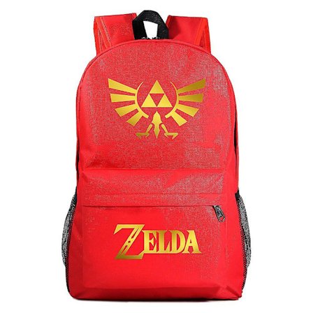 Zelda Kingdom Tears Skolesekker med trykk - Unisex hverdagsryggsekker for grunnskole- og ungdomsskoleelever