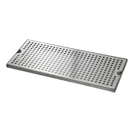 Öltorn Drip Pan i Metall Rostfritt Stål Öldroppbricka Dräneringstyp Platt Öltorn Drip Pan Te Dräneringsplatta Svart 30cm-Perfet