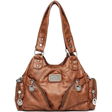 Vintage Skulder Bag Håndveske BRUN