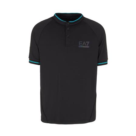 Emporio Armani Ea7, Polo Shirts Zwart, Heren, Maat:M