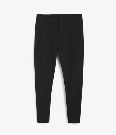 Kappahl | Boyfriend byxor slim fit | Svart