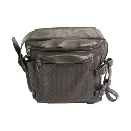 Bottega Veneta Vintage, Pre-owned Intrecciato bag Bruin, Heren, Maat:ONE Size,leer