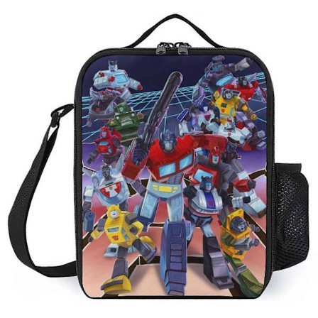 x2526 Transformers Madkasser med Aftagelige Skillevægge, Tilpasselig Indvendig Plads til Forskellige Måltidstyper hu2526