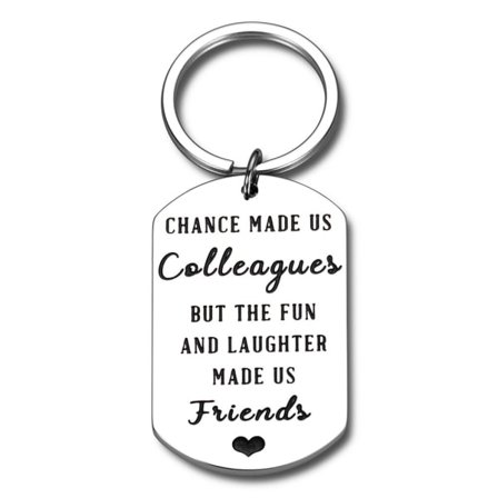 Tak Jul Nøglering Gave til Kollega der Forlader IC