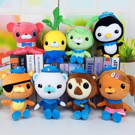 1st Octonauts Plyschleksaksprogramvara För Gosedjursleksak Tecknad Docka