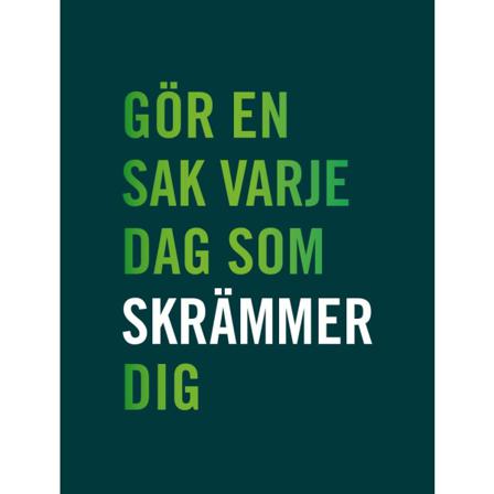 Gör en sak varje dag som skrämmer dig 9789177838821