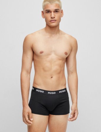 HUGO Trunk Triplet Pack - Black - S