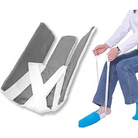 Sokdragare - Socka Pådragare - Skohorn - Hjälp med att dra på strumpor - Pådragare för strumpor - Universell - Socka Pådragare - Skohorn Lång