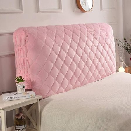 Paksu tikattu sängynpäädyn suojus, erittäin pehmeä ja mukava, lyhyt, ZQKLA