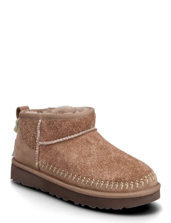 UGG W Classic Ultra Mini Biarritz - Brown - 40