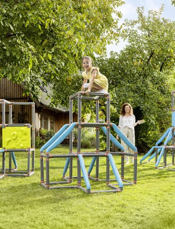 BIG Big Kraxxl Climbing Tower - Multi/patterned - ONE SIZE