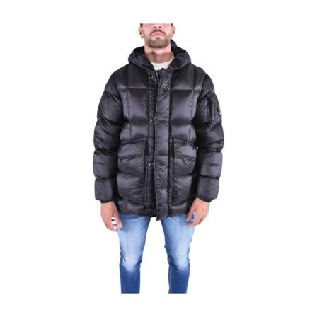 C.p. Company, Jackets Zwart, Heren, Maat:L,nylon