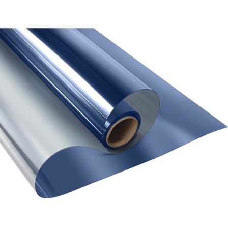 Envejs spejl vindue film farvet vinyl glas selvklæbende film sølv varmeisolering solvindue tone privatliv til hjemmet