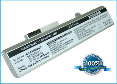 Batteri til bærbar PC for Averatec 3700, 3715, 3700ED osv.