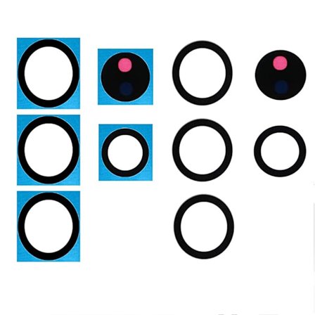 2-PACK Bakre Kameralins Reservdel Samsung Galaxy S21 Ultra