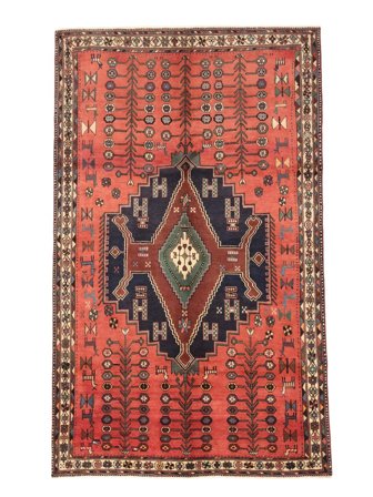 Afshar Teppich Handgeknüpft 157X258 Persien/Iran