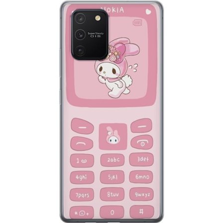 Kompatibel Mobilcover til Samsung Galaxy S10 Lite Kawaii Pink Phone