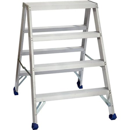 Laggo Aluminium 425 Työpukki 4-portainen, Tikkaat & telineet