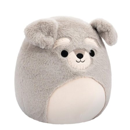 Squishmallows Kosedyr Plysj Fuzz-Shaun-Schnauzer 30cm