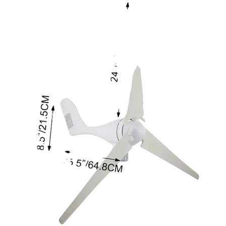 Vindmølle generator, 400W, Opladningskontrol