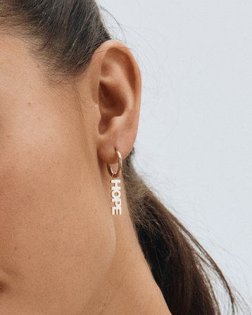 Edblad Hope Hoops Gold Guldig Smycken Tjej - Kids Brand Store