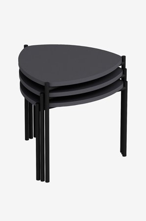 Homitis - Indskudsbord (3 stk.) - Leni - Grå - Småborde - Fra Homeroom