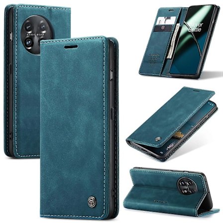CASEME 013 Series Telefon Cover til OnePlus 11 5G Magnetisk Flip PU Læder Etui Wallet Stand Cover