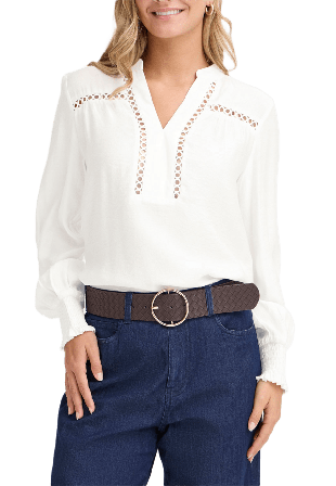 Fransa FRBLONDIE BL 5 Skjortor Dam Silver M