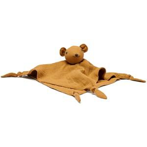 Kids Concept EDVIN Tor the Mouse Cuddle Blanket 0+ years - First toys and baby toys - 0+ years - Brown