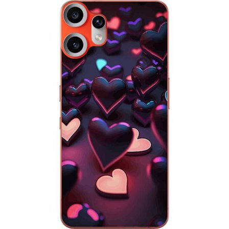 Kompatibel Mobilcover til Nothing Nothing CMF Phone 2 Pro Midnatshjerter