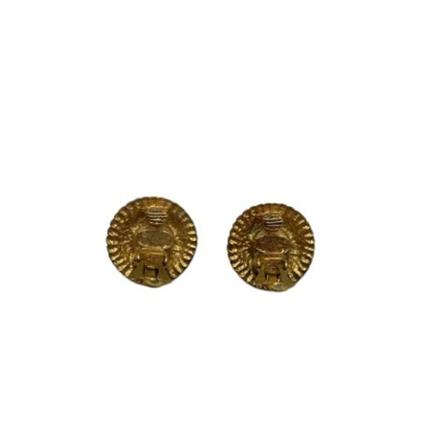 Chanel Vintage - Vintage Smycken - Gul - Dam - Storlek: One Size, Dam, Storlek: ONE SIZE